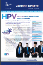 Vaccine update: issue 296, July 2019, HPV special edition